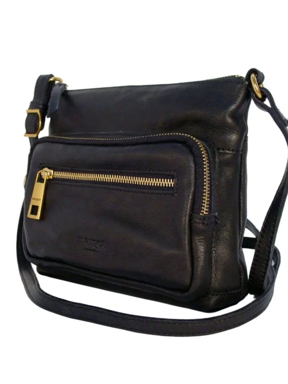 MARGOT New York Peyton $138 Leather Crossbody Bag - Picture 3 of 9